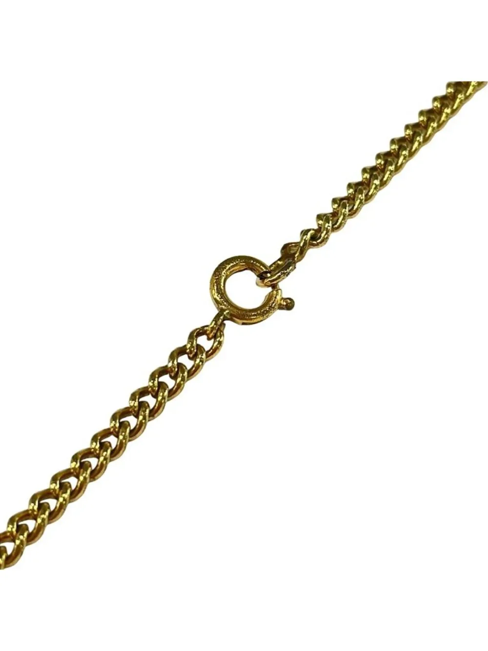 Celine Necklace Ivory Gold Faux Pearl